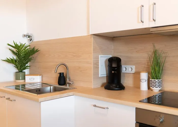 Appartement Peter - 90qm, 3 Schlafzimmer, Kueche, Wohnzimmer, Balkon, Netflix *