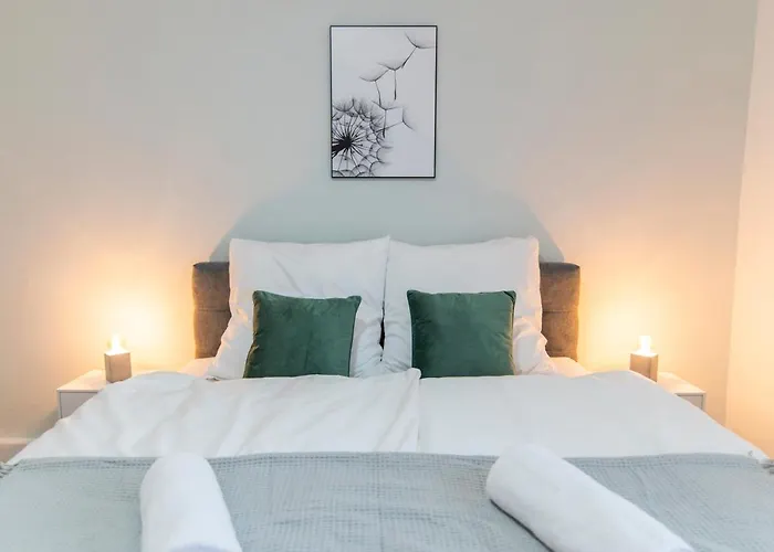 Appartement Peter - 90qm, 3 Schlafzimmer, Kueche, Wohnzimmer, Balkon, Netflix Fulde